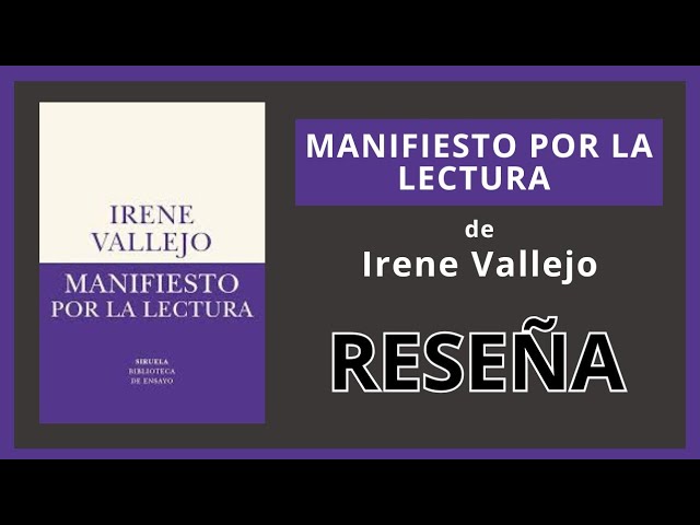 Vídeo relacionado con Manifiesto por la lectura