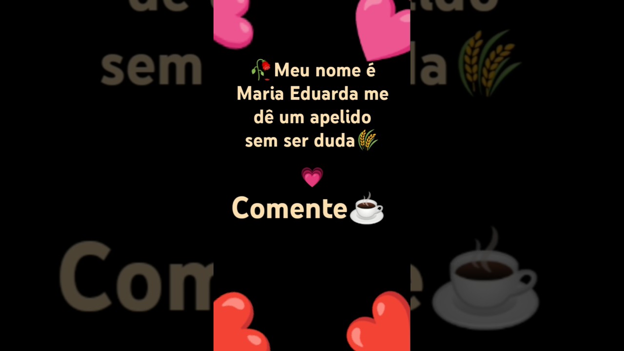 Eae qual apelido?💕 #fipシ #naofloop #dêolike