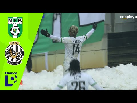 Chance Liga Highlights: MFK Karviná : FC Hradec Králové 4:3 (16. kolo)