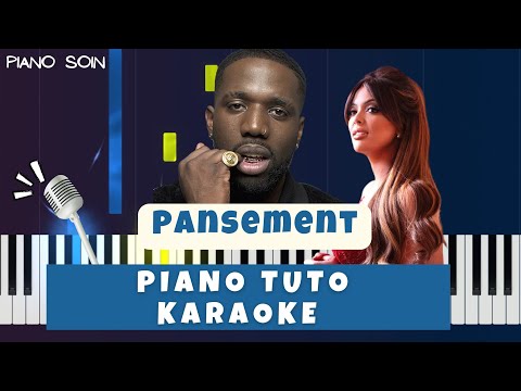 Vegedream ft NEJ' - Pansement (Piano fr Cover Tutoriel KARAOKE Paroles)