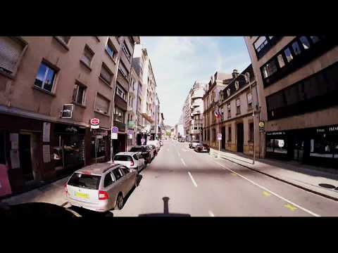 Cidade do Luxemburgo pelo trem turístico