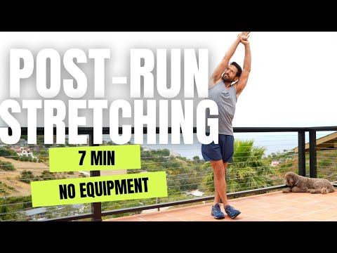 7 Min Post-Run Stretch | Cool Down Stretches for Runners