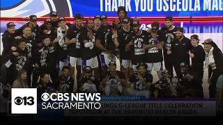 Stockton Kings' G League title celebration to be held Saturday at Adventist Health Arena