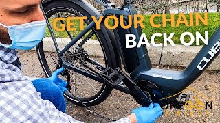 Dropped Bike Chain? 4 Tips to Get it Back On
