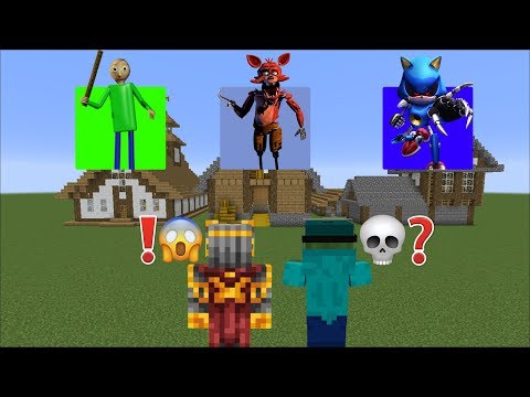MC Naveed - Minecraft - DON'T CHOOSE THE WRONG HAUNTED HOUSE IN MINECRAFT !! DANGEROUS HOUSES IN MINECRAFT !! Minecraft Mods
