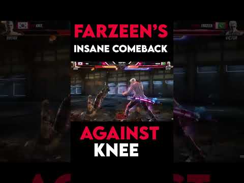 Farzeen insane comeback against Knee in Thaiger uppercut  #tekken8 #thaigeruppercut #twt2024