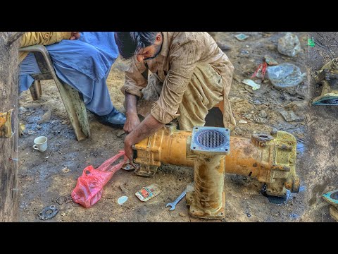 Amazing Restoration of Caterpillar D8K Oil Cooler