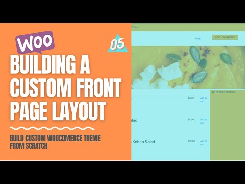 Building a Custom Front Page Layout Woocommerce Custom Theme Development for WordPress
