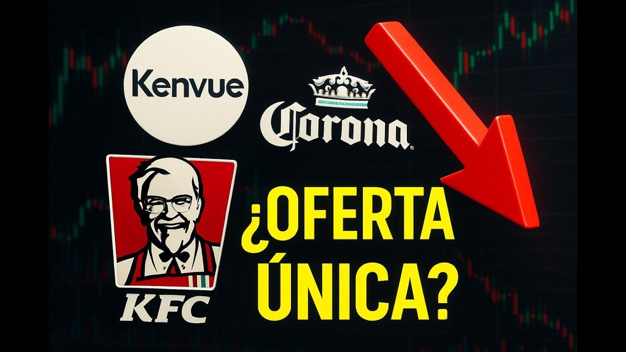 5 Gigantes en OFERTA: Kenvue, Corona y KFC regaladas por el pánico
