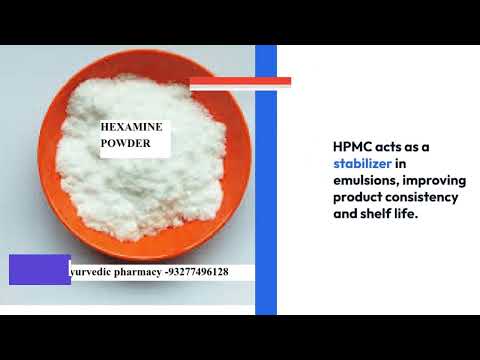 Hpmc hydroxy propyl methyl cellulose