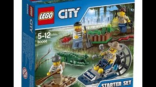 preview picture of video 'Новый набор LEGO CITY 60066!! Иксклюзивные минифигурки!! Стартовый набор!! Полиция!'