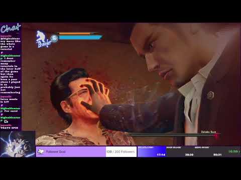 Yakuza 0 any% new PB 3:27:55