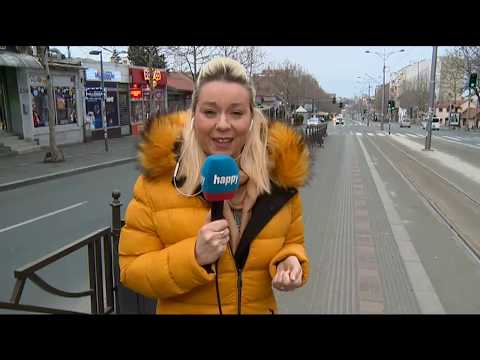 Anino ukljucenje iz centra Beograda - DJS - (TV Happy 16.03.2019)