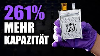 Marktreifer Graphen-Akku läd 70x schneller als Li-Batterie! @Andreas Schmitz