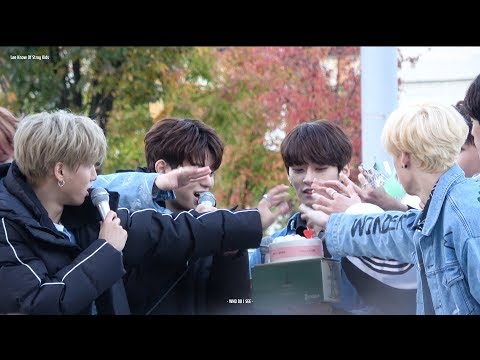181027 스트레이 키즈 Stray Kids 쇼!음악중심 미니팬미팅 / 리노 생일파티 (리노 LeeKnow focus) [4K]