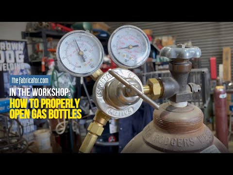 In the Workshop, Ep. 4: How to correctly open welding gas bottles
