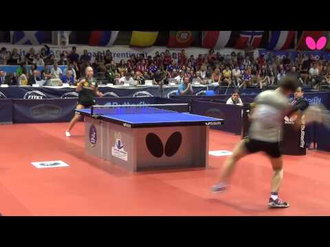 EYC 2014, Junior Girls Singles Final: Nina MITTELHAM (GER) vs. Chantal MANTZ (GER)