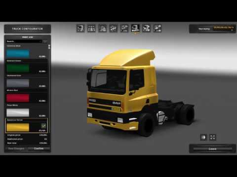 How to install DAF CF on ETS2