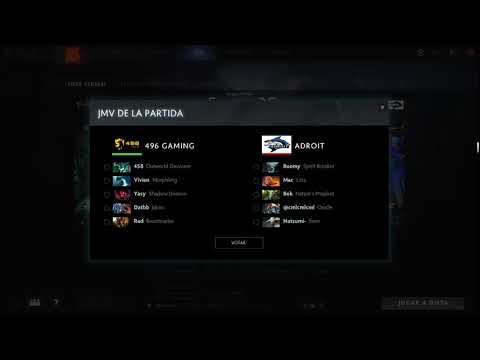 Dota 2 Live | 496 Gaming vs Adroit  Bo1 | The International 2019: Sea Qualifier, no cast