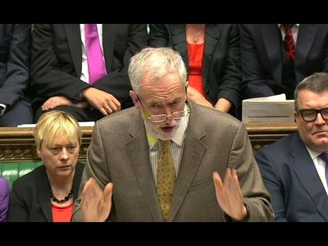 'I’m going to do things in a different way’: Jeremy Corbyn opens PMQs – video