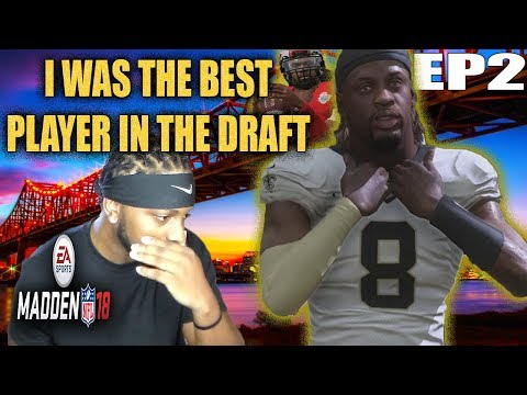 Jerrell WAS THE BEST PLAYER IN THE DRAFT? MADDEN 18 CAREER MODE QB EP 2