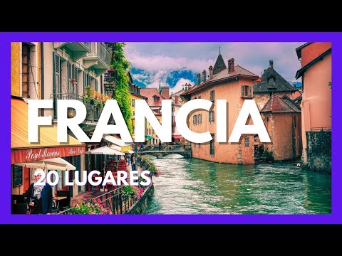 🔴FRANCE discovers the 20 BEST and most BEAUTIFUL❤️ places to visit in 2025