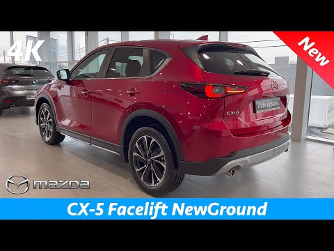 Mazda CX-5 2022 (Facelift) - FIRST look in 4K | NewGround (Exterior - Interior) details, PRICE
