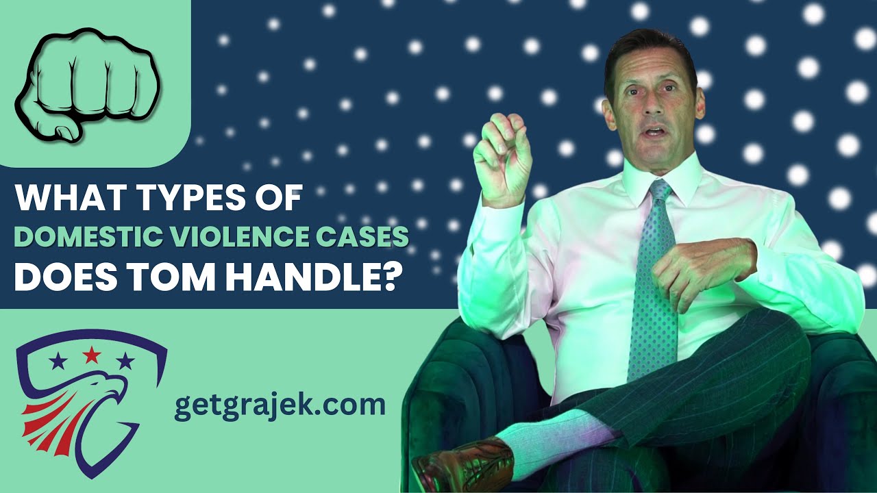 What types of Domestic Violence Cases does Tom handle?