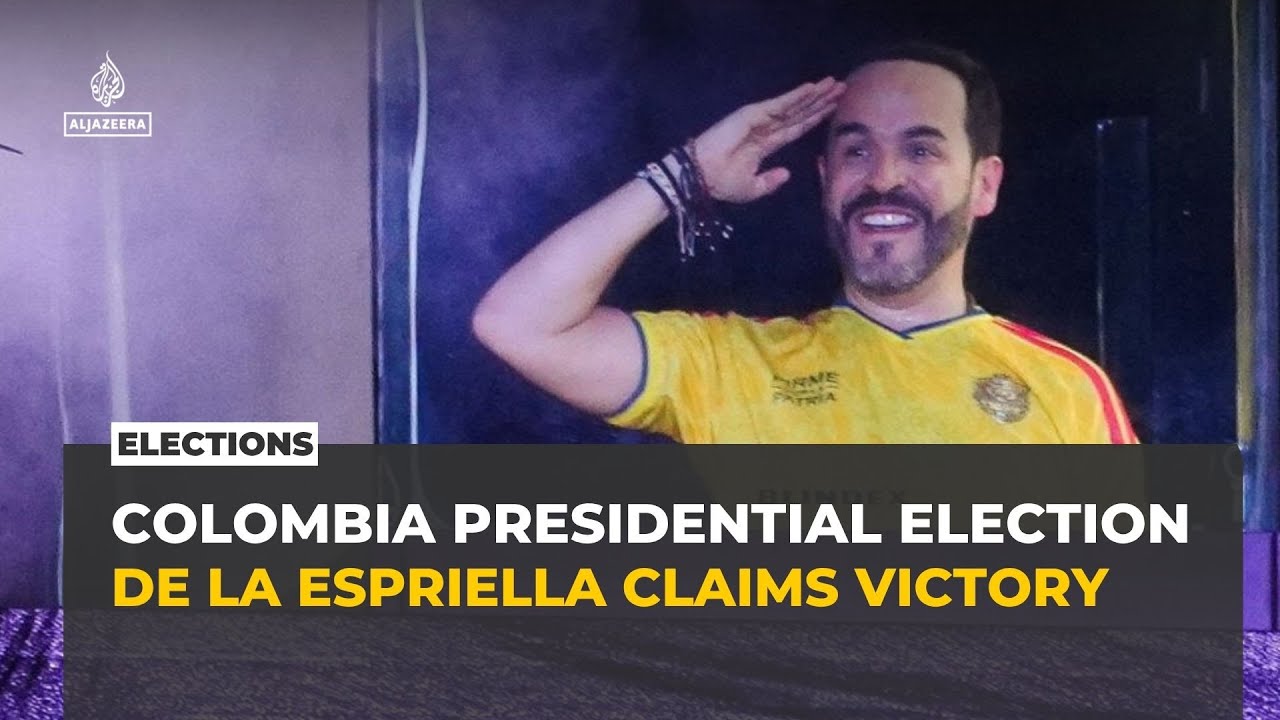 Far-right candidate De la Espriella claims Colombia election victory
