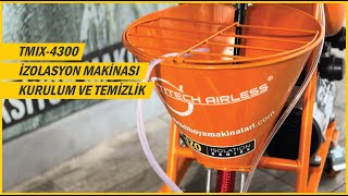 TMIX-4300 Kurulum ve Temizlik l elektrikliboyamakinalari.com l Titech 