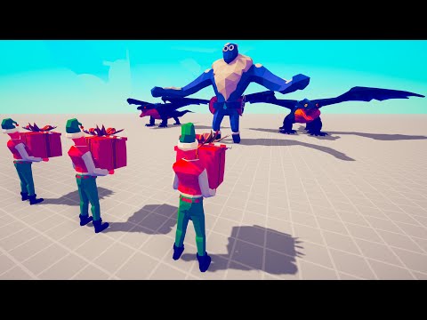 3x GOD PRESENT ELF vs UNITS | TABS - Totally Accurate Battle Simulator