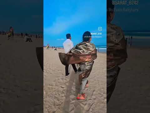 see beach 🏖️.......#masti #seebeach #lovestatus