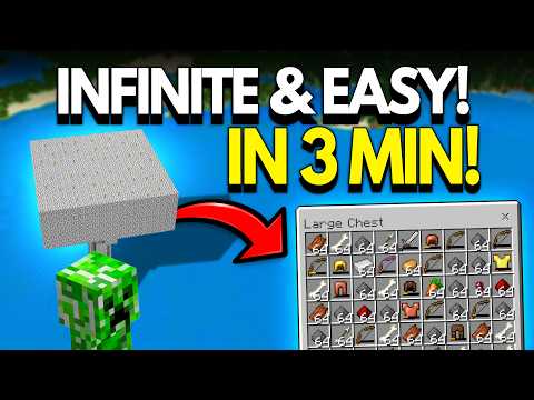 EASIEST MOB XP Farm In Minecraft Bedrock +1.21/26.2!