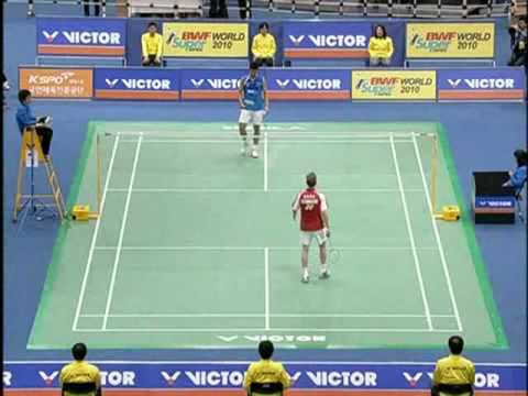 [5/7] Demi-finale SH : Peter Gade vs Chen Long (Korea Super Series 2010)