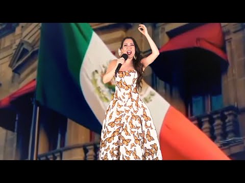 !! VIVA MEXICO !!  POPURRI MEXICANO CON NADIA