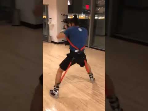 ~子甄彣璟~拳擊 訓練器 彈跳 拉力繩 健身拉力器 手臂 腿部訓練器 彈力帶 乳膠阻力繩 阻力帶 運動拉力帶 彈力繩