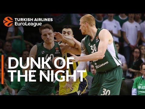 Dunk of the Night: Aaron White, Zalgiris Kaunas