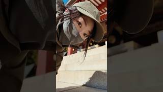 【名演技】置き撮りハイカー転ばないようにひとり参拝♡大山阿夫利神社⛩️