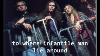 Alice in Chains - A little Bitter ( lyrics on screen)