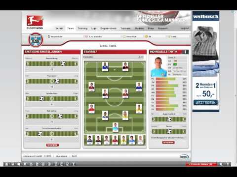 OBM: Offizieller Bundesliga Manager Tutorial #003: Taktiken