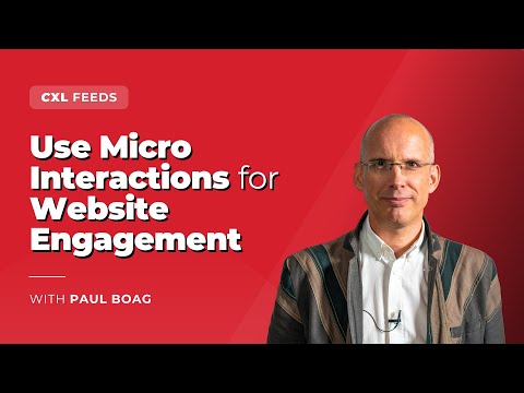 Increase Website Engagement with Micro Interactions