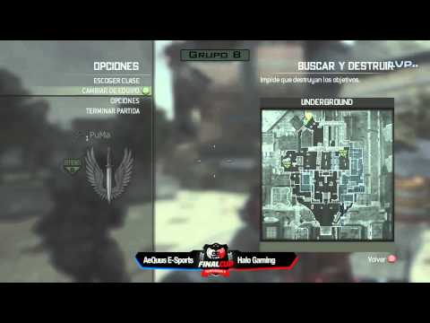MW3 Grupo B - AeQuus vs Halo Gaming - Final Cup 3