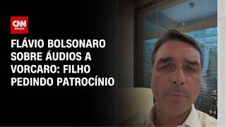 Vídeo: Filho pedindo patrocínio, diz Flávio Bolsonaro sobre áudios a Vorcaro | HORA H