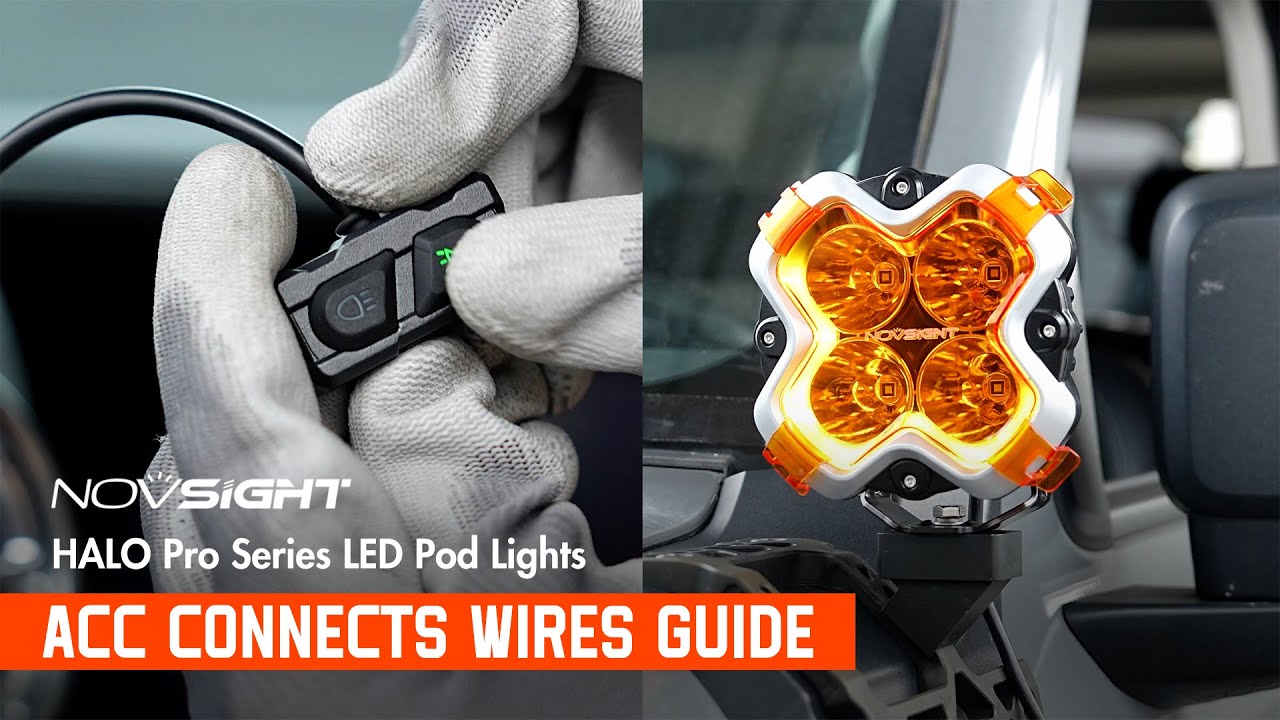 NOVSIGHT NOVSIGHTHALO SERIES 6INCH LIGHT SYSTEM2個 HALO Series 6