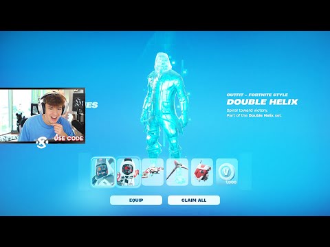 I Surprised Clix with RARE Fortnite Skins!e