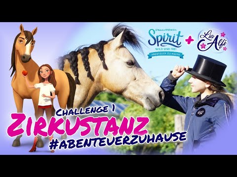 Lia & Alfi - Spirit wild and free Adventure at home Challenge 1 - Circus dance