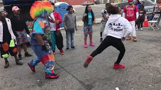 T-Squad at &quot;Speak On It Braids&quot; Grand Opening |OfficialTSquadTV | Tommy The Clown