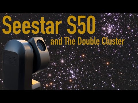 The ZWO Seestar S50 meets the Double Cluster!