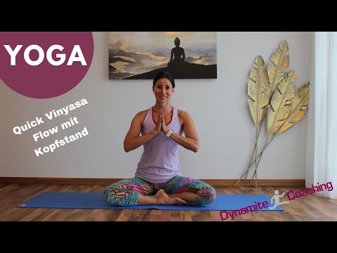 Quick Vinyasa Flow mit Kopfstand