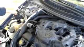 CHRYSLER  2.7 temp sensor housing R&R